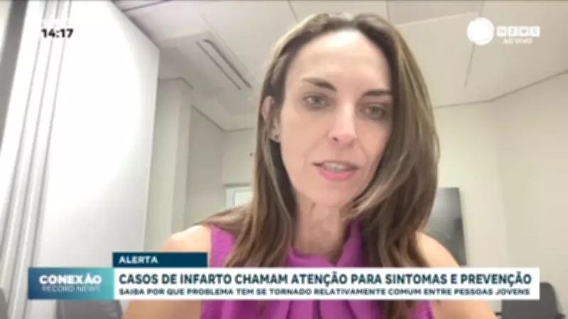 Casos de infarto em jovens acendem alerta para sintomas e prevenção