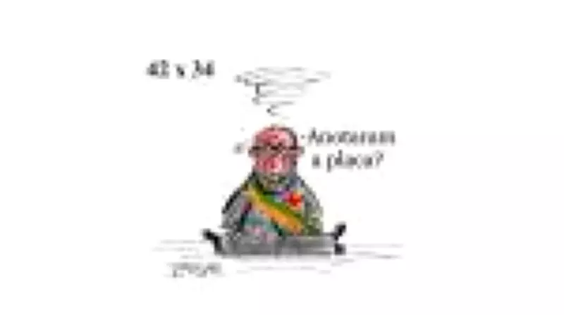 Charge do J.Caesar: 30 de abril - sátira política em destaque