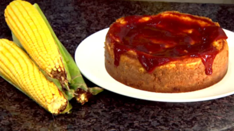 Chef Andreia Gazoli ensina receita de cheesecake de milho no Hora do Rancho