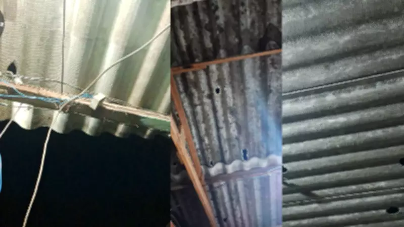 Chuva de granizo causa estragos em Santos Dumont e mobiliza Defesa Civil