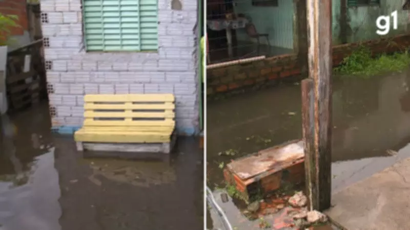 Chuva intensa causa transtornos em Santa Maria e outras cidades gaúchas