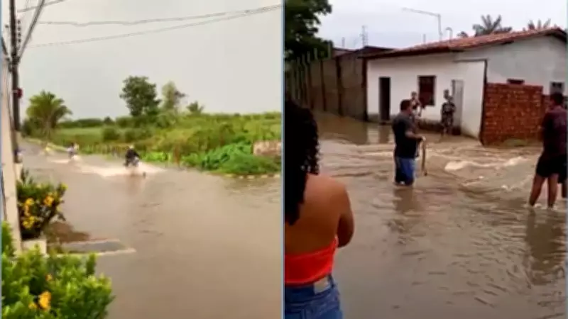Chuvas intensas causam estragos e levam Santa Rita a decretar situação de emergência