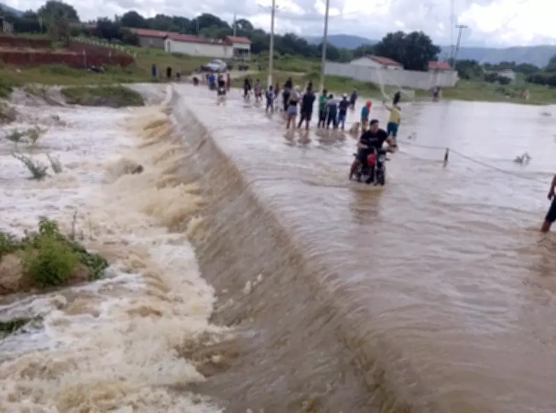 Chuvas no RN: Cinco açudes sangram em uma semana e 41 recebem recarga hídrica