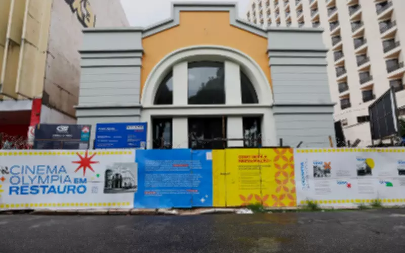 Cinema Olympia em Belém avança em restauração histórica para reabertura em 2026