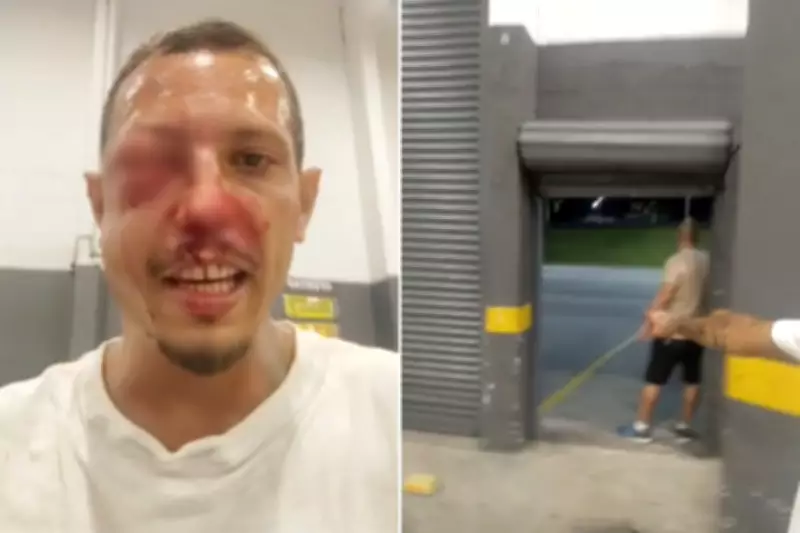 Cliente agredido por seguranças em mercado de Praia Grande, SP