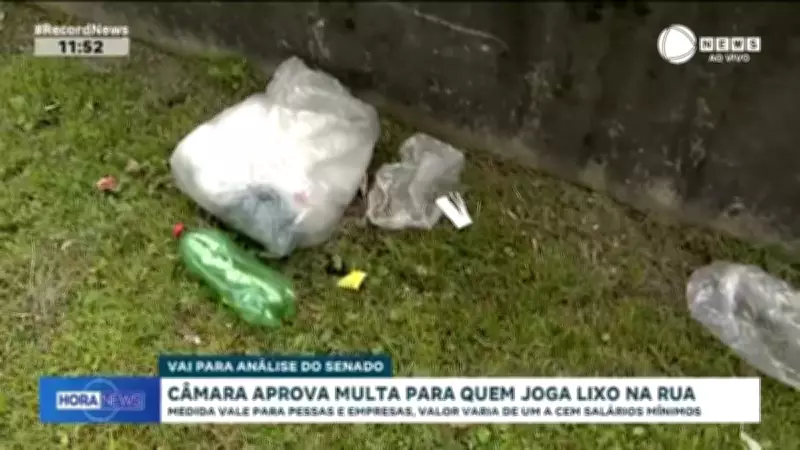 Câmara aprova multa para descarte irregular de lixo em vias públicas