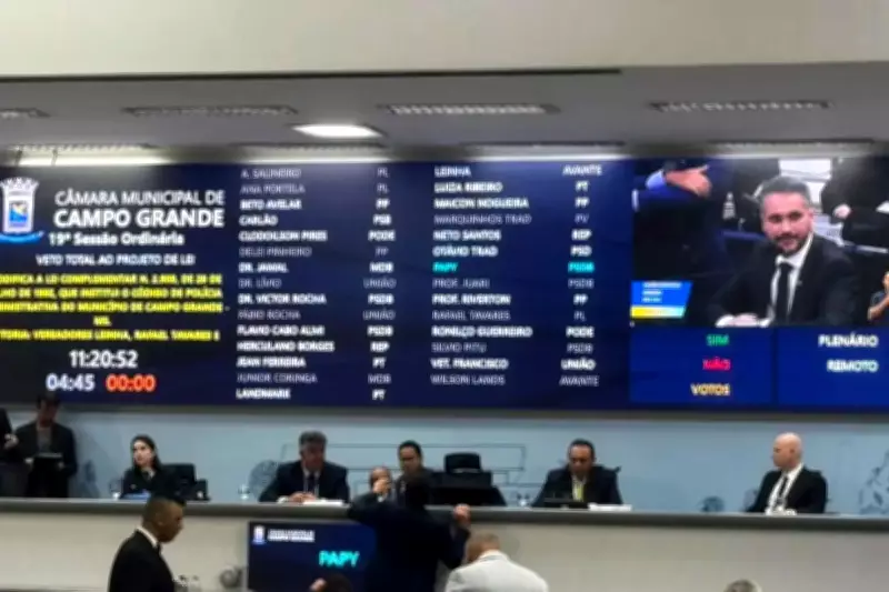 Câmara de Campo Grande mantém veto e igrejas ficam fora da lei do silêncio