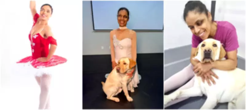 Cão-guia transforma vida de bailarina cega em SP: 'É liberdade'