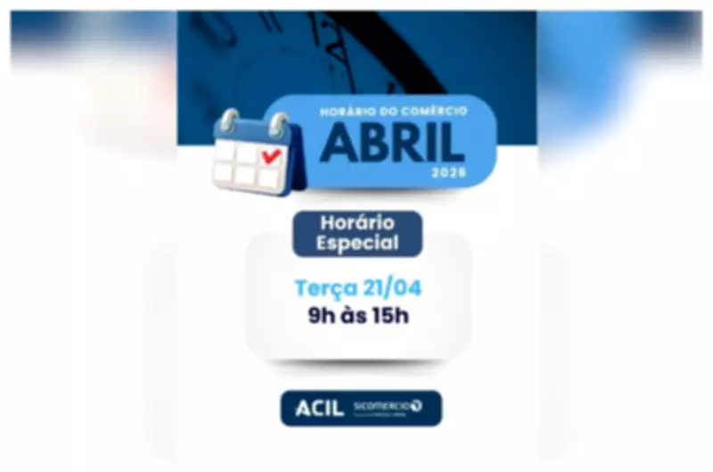 Comércio de rua terá horário especial no feriado de 21 de abril em Limeira