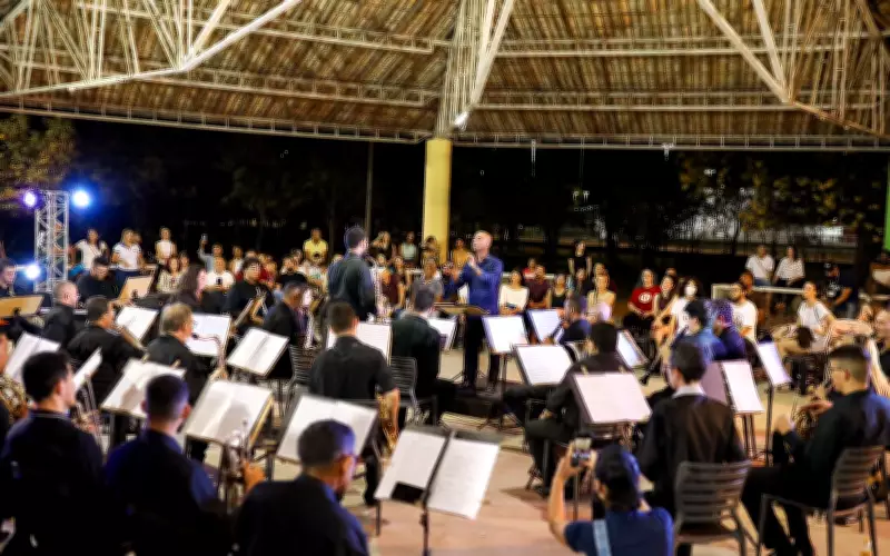 Concertos Itinerantes da Philarmônica 21 de Setembro Encantam Petrolina em Abril