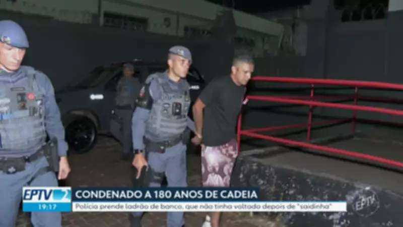 Condenado a 182 anos é recapturado após fugir de 'saidinha' de Páscoa em SP