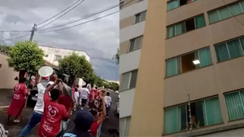 Congadeiros sofrem ataque com urina durante cortejo religioso em Uberlândia