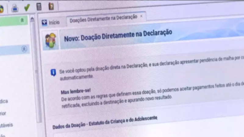 Contribuintes podem destinar parte do IR para projetos sociais, mas adesão é baixa