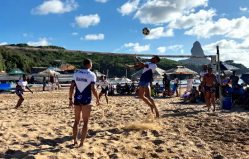 Copa Noronha de Futevôlei inicia com 16 duplas locais e prêmios de R$ 30 mil