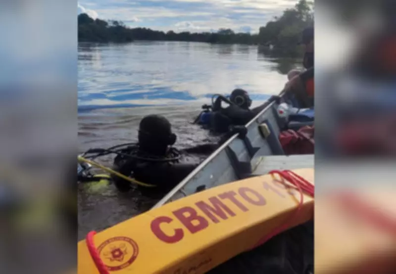 Corpos de homem e criança são encontrados após naufrágio no Rio Javaés, TO