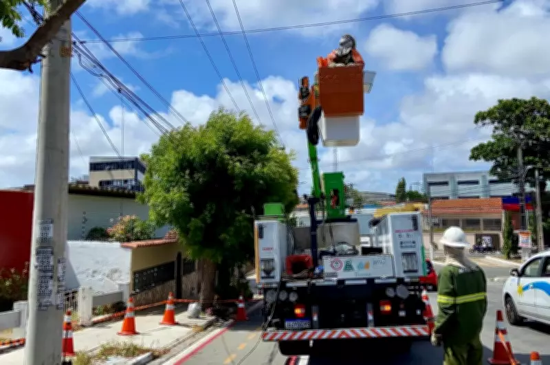 Cosern interrompe energia em cinco bairros de Natal para modernização da rede