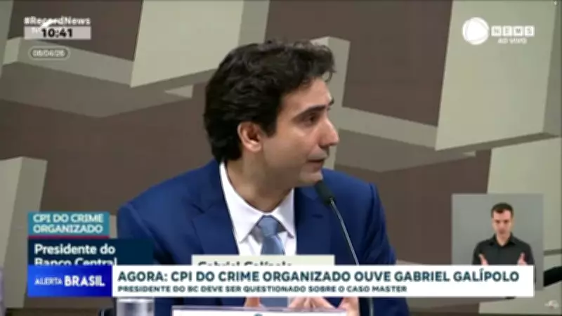 CPI do Crime Organizado interroga Gabriel Galípolo, presidente do Banco Central
