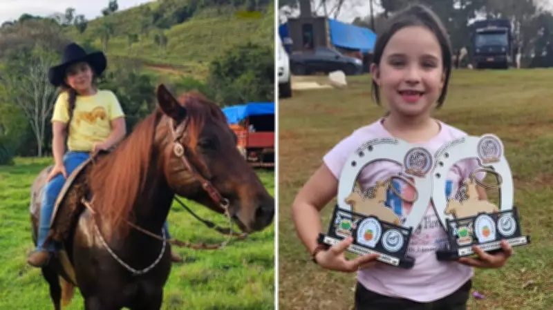 Criança de 9 anos morre ao cair de cavalo em CTG no Paraná