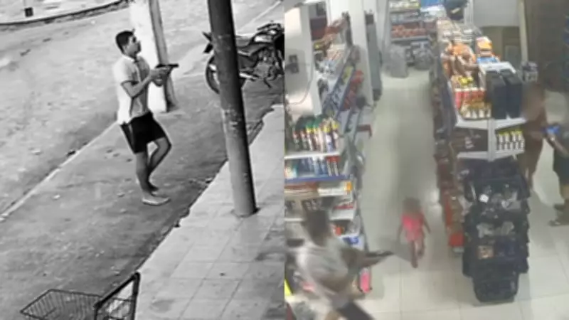 Criminoso invade mercado e atira em Parnaíba-PI; criança estava presente no local