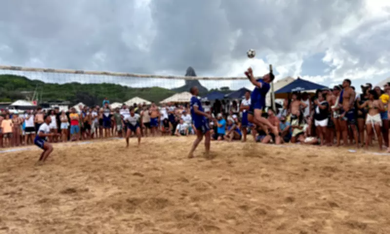Diogo Souza e Felipe Adão conquistam a 2ª Copa Noronha de Futevôlei em Fernando de Noronha