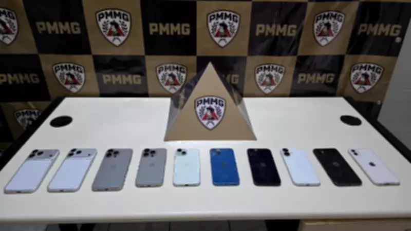 Dois homens presos em hotel de Aimorés com 10 iPhones furtados em festa no ES