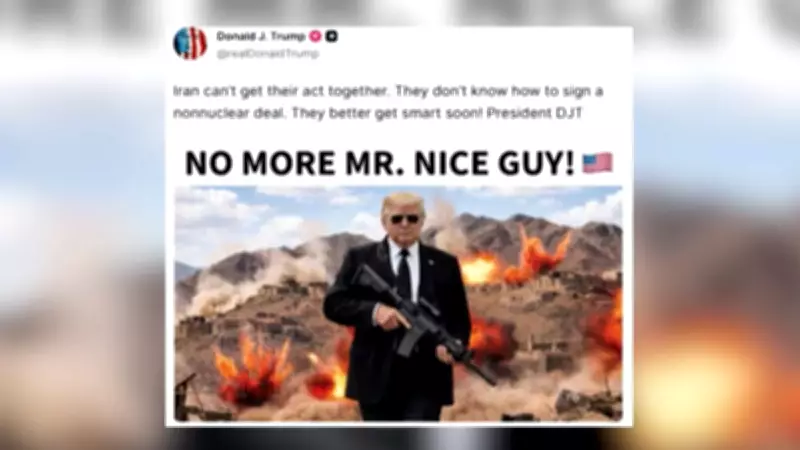 Donald Trump viraliza com recado ao Irã: 'chega de ser bonzinho'
