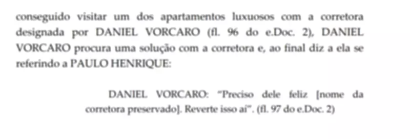 Dono do Banco Master exigiu ex-presidente do BRB 'feliz' em negociação de imóveis