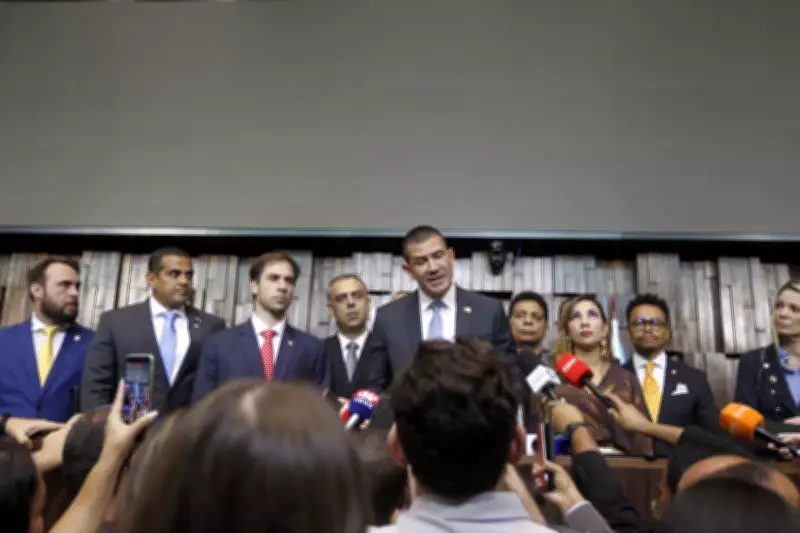 Douglas Ruas é eleito presidente da Alerj e busca diálogo para crise institucional no Rio