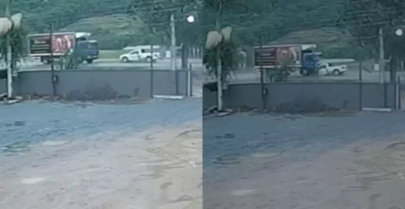 Duas pessoas morrem em grave acidente entre carro e caminhão na BR-470 em Indaial