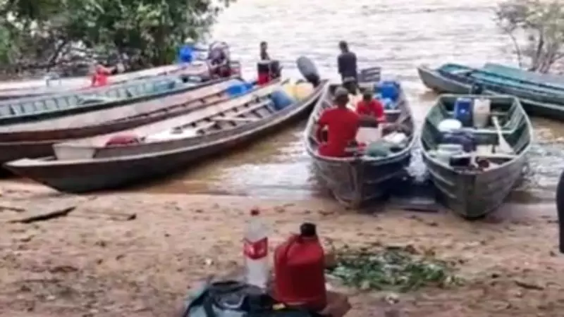 Embarcação tomba no rio Jari, no Amapá, e deixa dois desaparecidos após acidente