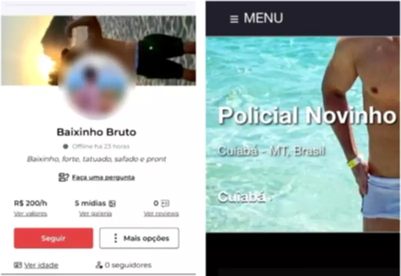 Escrivão de MT investigado por perfis em sites de conteúdo adulto