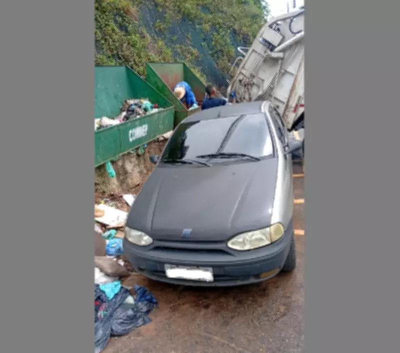 Estacionamento irregular prejudica coleta de lixo em Petrópolis, com multas e remoções