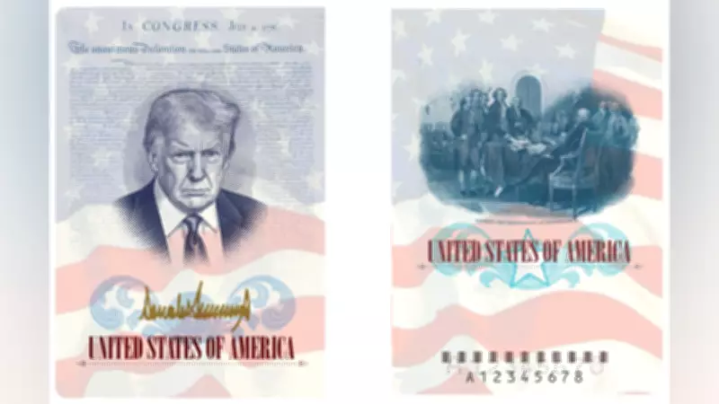 EUA emitirão passaportes com rosto de Trump para celebrar 250 anos de independência