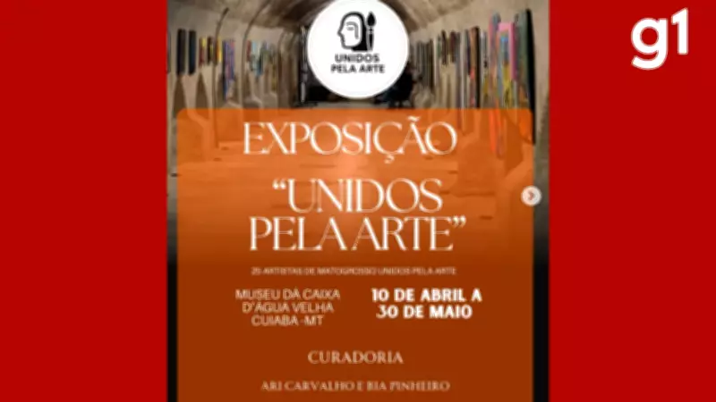 Exposição coletiva Unidos Pela Arte reúne mais de 20 artistas em Cuiabá até 2026
