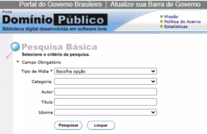 É #FAKE que site Domínio Público do MEC será desativado por falta de acessos