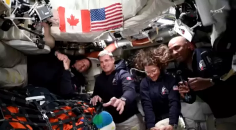 É #FAKE que vídeo de astronautas da Artemis II use efeitos visuais; registro foi manipulado