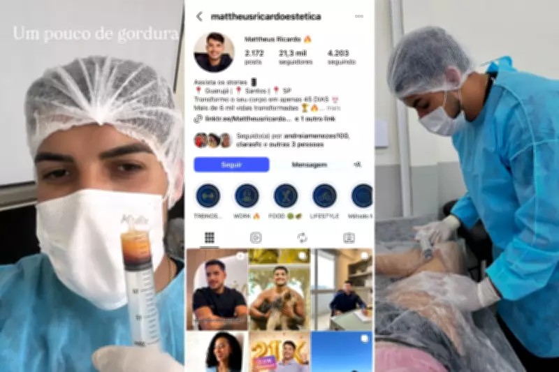 Falso médico preso em SP exibia procedimentos estéticos nas redes