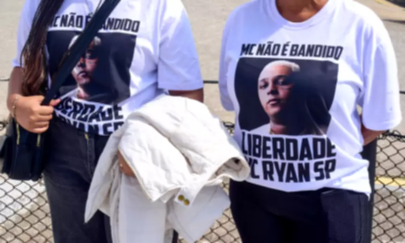 Família de MC Ryan SP protesta por liberdade após habeas corpus e novo pedido de prisão da PF