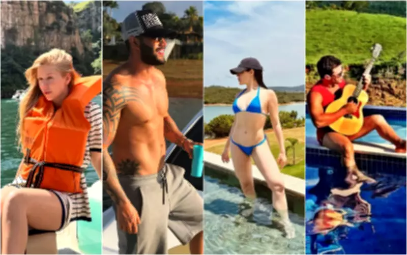 Famosos transformam Lago de Furnas em destino 'instagramável' no Sul de Minas