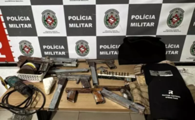 Fábrica clandestina de armas é desmantelada pela PM em João Pessoa; suspeito preso