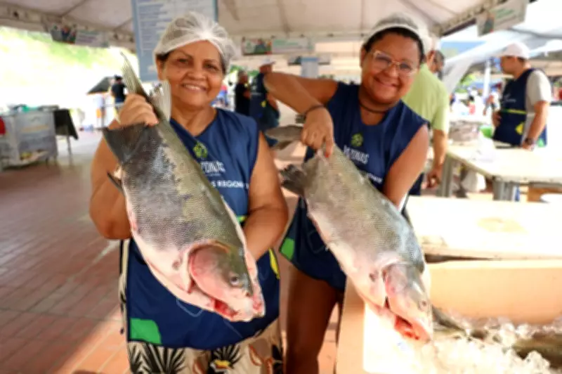 Feirão do Pescado em Manaus oferece mais de 90 toneladas de peixe a preços acessíveis
