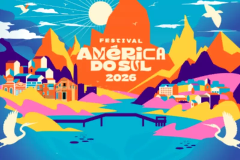Festival América do Sul 2026 em Corumbá terá Dilsinho, Marcelo D2 e DJ Dennis