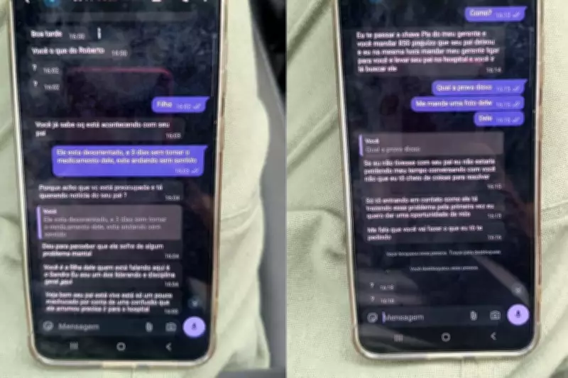 Filha sofre golpe enquanto busca por pai desaparecido em viagem à praia no Paraná