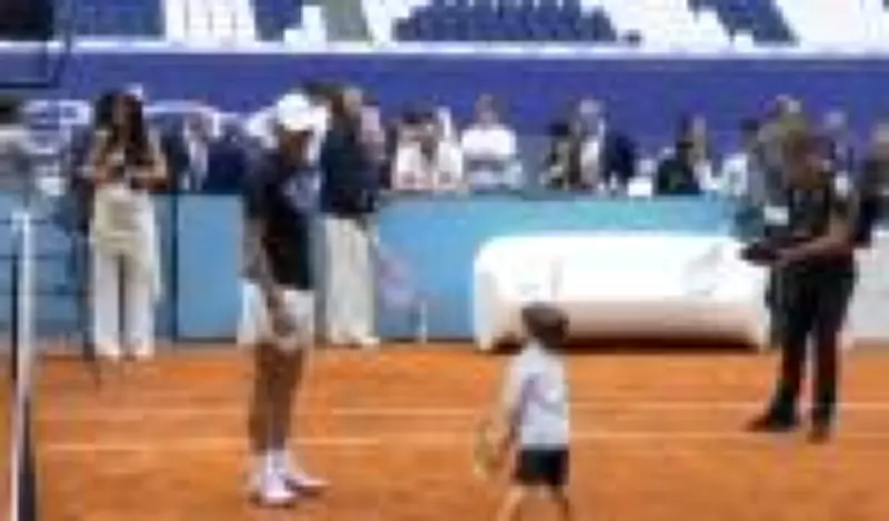 Filho de 3 anos de Rafael Nadal rouba a cena no Madrid Open