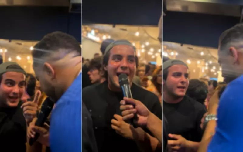 Filho de Ivete Sangalo canta hit da mãe em arrocha em bar de Petrolina
