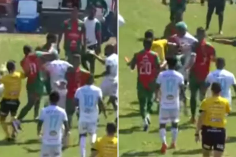 Final do Paulistão A3 termina em briga generalizada entre jogadores