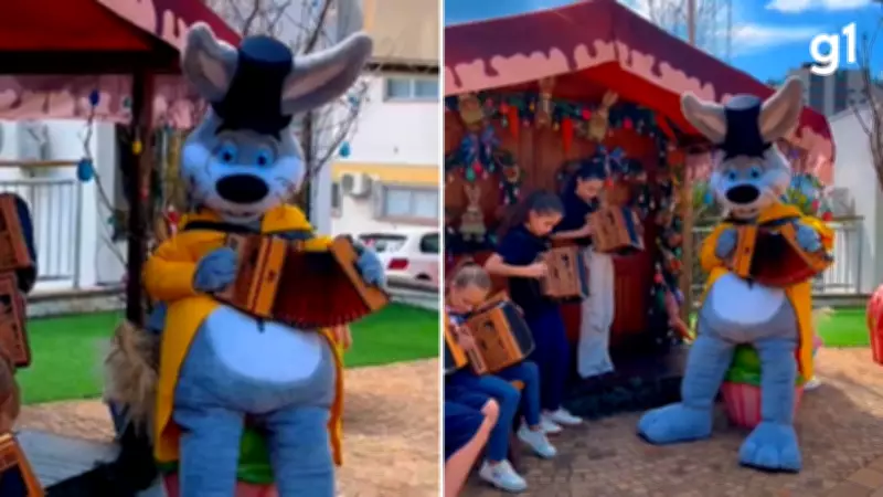 Félix Cenourinha: Coelho Gaiteiro Encanta Marau em Festa de Páscoa