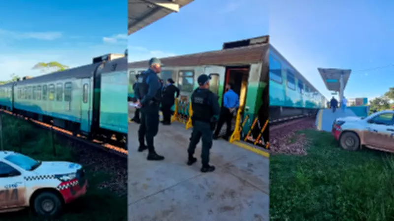 Foragido da Justiça é preso ao tentar fugir de trem para o Maranhão no Pará