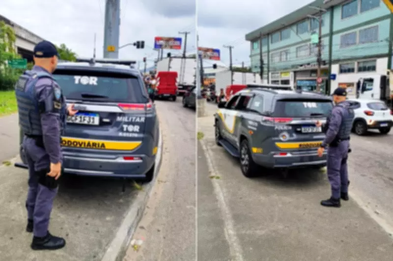 Foragido por assalto a policial militar é preso vendendo água em semáforo no litoral de SP