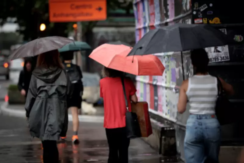 Frente fria chega ao Vale do Paraíba e Litoral Norte com chuva e queda de temperatura